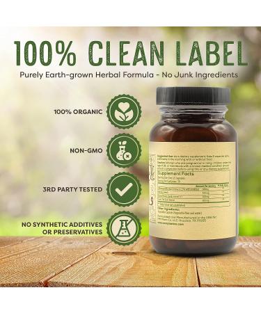 Serenity Pill 60 Capsules - Organic Anti Stress Supplement with Ashwagandha, Passion Flower, Nutmeg & Green Tea Extracts for Natural Stress Relief - Buy Online on GoSupps.com