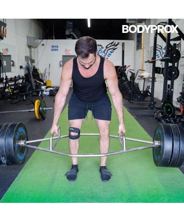 BodyProx Adjustable Patella Tendon Support Band | Knee Pain Relief for Runners & Athletes | Neoprene-Knit Brace for Arthritis & Injury Recovery (S/M) - Buy Online on GoSupps.com