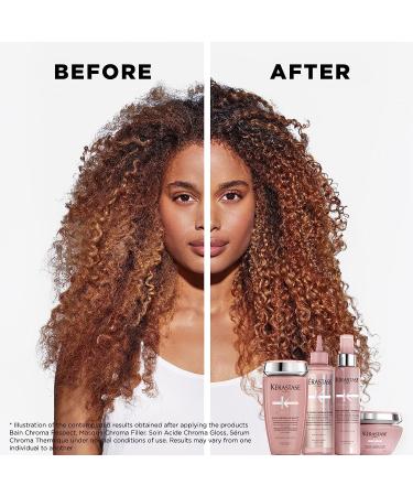 KERASTASE Chroma Absolu Hair Gloss | High Shine Treatment for Damaged Color-Treated Hair | Strengthens & Adds Shine | Lightweight Formula with Lactic Acid | 7.1 Fl Oz - Buy Online on GoSupps.com
