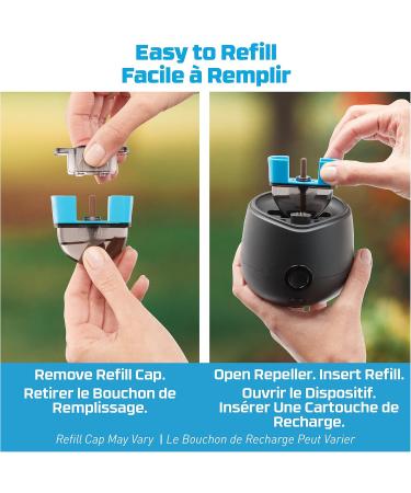 Thermacell Rechargeable Mosquito Repeller Refills 40 Hours Compatible with Thermacell E-Series & Radius Only Powerful Mosquito Protection Zone Deet Free Bug Spray Alternative Scent Free - Buy Online on GoSupps.com