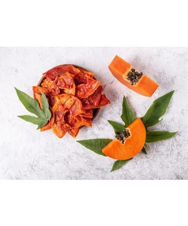 Organic Dried Papaya Spears 8 Pounds - Kosher, Unsulfured, Unsweetened, Vegan | Bulk - Buy Online on GoSupps.com