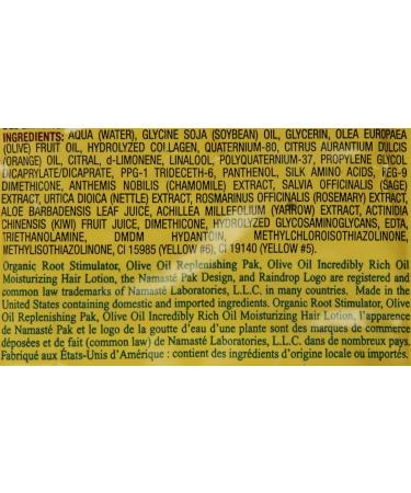 Organic Root Stimulator Olive Oil Replenishing Pack - 1.75oz - Unisex - Buy Online on GoSupps.com