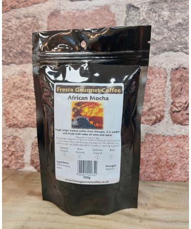 Coffee Bean - African Mocha Whole Beans (1) 1.0 Kilograms