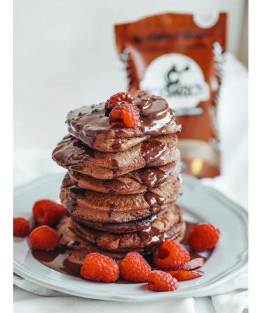 Koawach PUR Sugar-Free Cocoa Powder Drinking Chocolate - Vegan Hot Chocolate with Caffeine & Guarana | 1kg Fairtrade Energy Drink - Buy Online on GoSupps.com