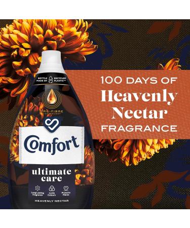 Comfort Ultimate Care Fabric Conditioner 870ml | Heavenly Nectar Scent | 58 Washes | 100% Recycled Plastic Bottle - Buy Online on GoSupps.com