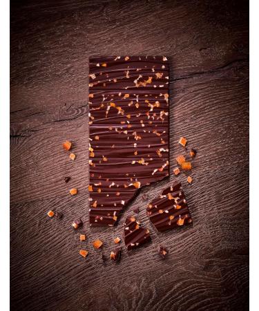 Nestl Les Recettes de L'Atelier - Dark Chocolate and Candied Orange Bar - 100g - Buy Online on GoSupps.com