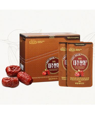 Kwangdong Jujube Ssang Hwa Jin Tea - 10 Pouches for Energy, Immune Support & Cold Relief - Buy Online on GoSupps.com