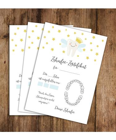 Tooth Fairy Certificate Set | 20 Unique Tooth Fairy Gifts for Kids - Perfect for Celebrating Lost Teeth - Buy Online on GoSupps.com