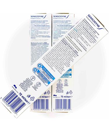 Sensodyne Complete Protection Toothpaste 75 ml - Pack of 3 by Sensodyne - Buy Online on GoSupps.com