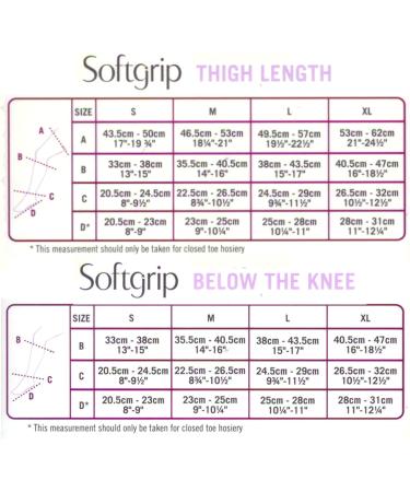 Scholl Softgrip Compression Stockings Class II - Below Knee Open Toe - Natural - Size M | Comfortable & Stylish Support for Improved Circulation - Buy Online on GoSupps.com