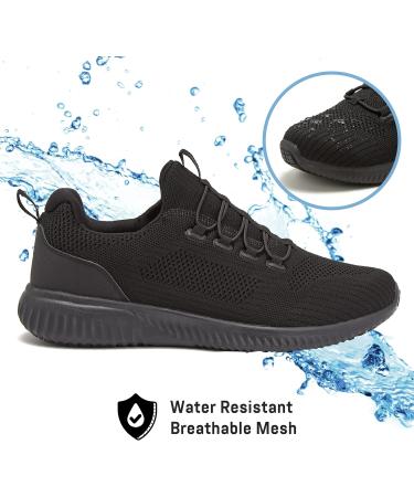 Avia Anchor SR Mesh Slip On Black Non Slip Shoes for Men - Water Resistant Work Shoes for Restaurant & Food Service - Comfortable and Slip Resistant Safety Footwear (Size 10.5) - Buy Online on GoSupps.com