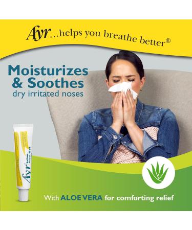 Alavert Allergy 24 Hour 60 Count and Ayr Saline Nasal Gel 0.5 Ounce Allergy Relief Bundle - Buy Online on GoSupps.com