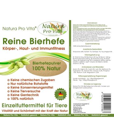 Bieriefe Horse Natural Biotene Cure - 1kg Pure Beer Yeast Powder for Healthy Digestion Immune Support & Glossy Coat - Buy Online on GoSupps.com