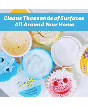 Scrub Daddy Powerase Gel Fabric Stain Remover - Multipurpose Upholstery Cleaner for Fabric & Leather Sofa Furniture & Carpet Stain Remover for Old Stains Mattress Cleaning Incl. Scrub Mommy Sponge 160 g (Pack of 1) - Buy Online on GoSupps.com