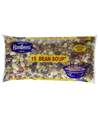 Hambeens 15 Bean Soup, 20 oz (Pack of 3) 1.25 Pound (Pack of 3)