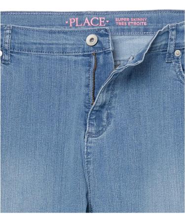 Children's Place Boys' Stretch Straight Jeans - Size 24 Plus, Lt Indigo - Buy Online on GoSupps.com