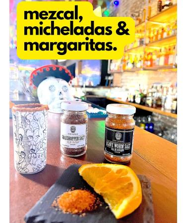 Sal de Gusano & Sal de Chapulin Pack - Don Catrin Mezcal Salts & Oaxacan Seasonings (1 of Each) - Buy Online on GoSupps.com
