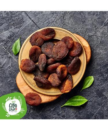 Organic Dried Apricots - 500 gr. Dried Apricot without Additives Unsulphurized and Unsweetened. Rich in Potassium and Fiber. - Buy Online on GoSupps.com