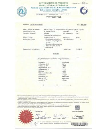 AmazingHealth Himalayan Salt 2KG Fine for Eating - Buy Online on GoSupps.com