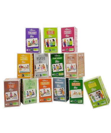 Buy Les Papoteuses White Organic Tea from China | 72 Bio-Certified & Fairly Traded Bags | 3-Pack of 24 White Tea Bags - Buy Online on GoSupps.com