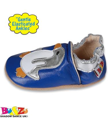 SHADOW DANCE UK Baby Shoes - Soft Sole Toddler Shoes for Boys and Girls | Leather Winter Booties for Newborns | Size 16 Babypenguin 6-12 Months - Buy Online on GoSupps.com