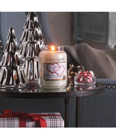 Yankee Candle Snow In Love - Large Scented Candle in Glass | Long Lasting 150-Hour Burn Time - Buy Online on GoSupps.com
