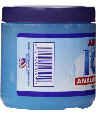 Arctic Ice Analgesic Gel 8 Oz - Fast Pain Relief | Smooth Soothing and Cooling | Buy Internationally - Buy Online on GoSupps.com