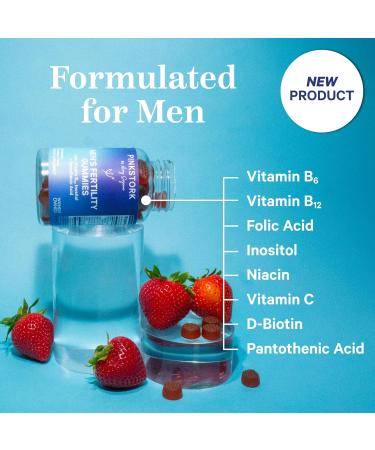 Pink Stork His and Hers Fertility Gummies Bundle - Fertility Support for Women and Fertility Support for Men - Buy Online on GoSupps.com