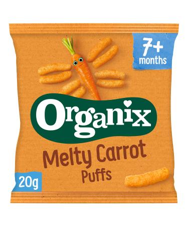 Organix Melty Carrot Puffs Organic 20g