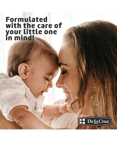 De La Cruz Gas Drops for Babies - Infant Gas Relief with Simethicone - Colic Drops for Newborns 1 FL. OZ - Buy Online on GoSupps.com