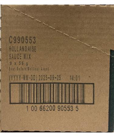 McCormick Gourmet Premium Quality Dry Sauce Mix Hollandaise 56g Case Pack 9 Count - Buy Online on GoSupps.com