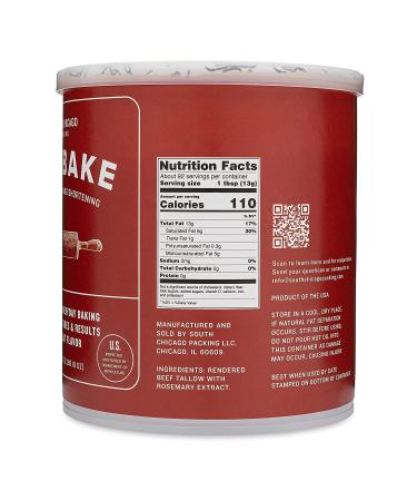 South Chicago Packing All Bake 42 oz. All Natural Specialty Baking Shortening - Buy Online on GoSupps.com