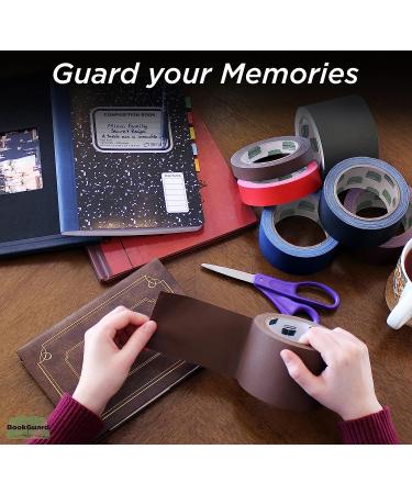BookGuard 1 Inch Premium Bookbinding Repair Cloth Tape  15 Yard Roll Black - Buy Online on GoSupps.com