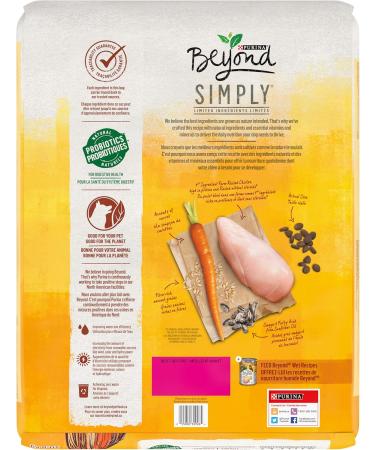 Beyond Simply Natural Dry Dog Food Farm-Raised Chicken & Whole Barley- 10.8 kg Bag & Simply Natural Dry Cat Food Farm-Raised Chicken & Whole Oat Meal - 5.89 kg Bag 10.8 kg (Pack of 1)+ 5.89 kg (Pack of 1) - Buy Online on GoSupps.com