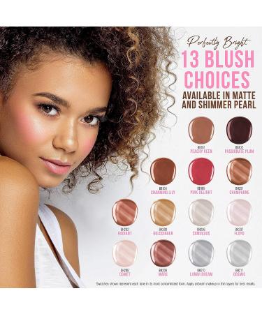 Half Ounce Bottle of Peachy Keen Blush (BB101) - Belloccio's Professional Flawless Airbrush Makeup - Buy Online on GoSupps.com