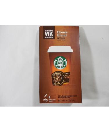  STARBUCKS Starbucks VIA Coffee House Blend (8ct) - Buy Online on GoSupps.com