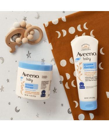 Aveeno Baby Eczema Therapy Moisturizing Cream 7.3 oz - Relieves & Moisturizes Sensitive Skin - Buy Online on GoSupps.com