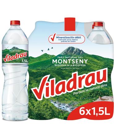 Viladrau Bouteille d'eau min rale naturelle 6 x 1 50 l
