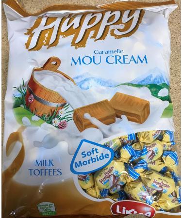 Liking Italian Sweets Mou Creams Milk Toffees 1 kg - Buy Online on GoSupps.com
