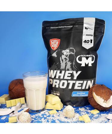 Mammut Nutrition Whey Protein Coconut White Chocolate | 1000g Protein Shake - International Shipping - Buy Online on GoSupps.com