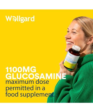 Vegan Glucosamine Phytodroitin by Wellgard - Plant-Based Joint Support Supplement with Quercetin, MSM, and Ginger Extract - Made in UK - Buy Online on GoSupps.com