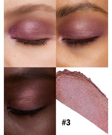  Erinde Erinde Glitter Stick Eyeshadow Waterproof Stick Eyeshadow High Coverage Creamy Texture Easy to Degrade Bright Pearlescent Effect Use as Eyeliner and Illuminant #3 - Buy Online on GoSupps.com