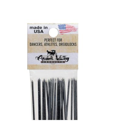 2 Inch Straight Stainless Steel Heavy Duty Hairpins Pack of 12 - SILVER | Handmade Snagless Hair Pin Set - Buy Online on GoSupps.com