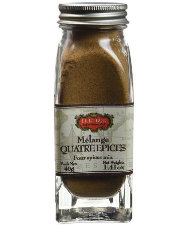 ERIC BUR Mélange Quatre Epices 40 g - Lot de 3