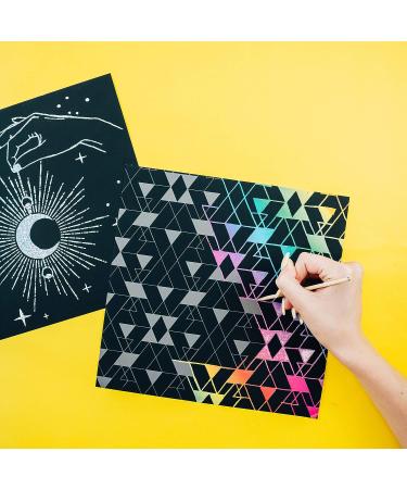 Art 101 USA Ultimate Scratch Art Combo Kit - 41 Pieces in Colorful Carrying Case - Buy Online on GoSupps.com