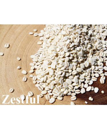 Zestful Foods Whole Grain Rolled Barley | USA Grown | 3 Pounds - Buy Online on GoSupps.com