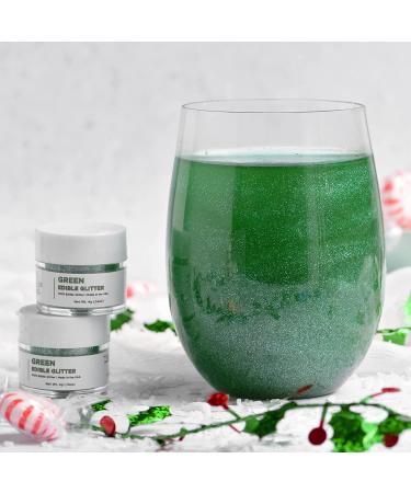 Sweets Indeed Edible Glitter Green - 4g Sprinklefetti for Drinks, Food & Cake Decorating - Buy Online on GoSupps.com