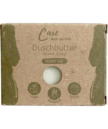pandoo Dreamy Care Shower Butter 100 g natural and vegan solid shower soap for men and women 2 pieces - Buy Online on GoSupps.com