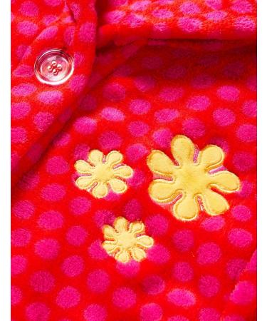 Playshoes Unisex Children's Fleece Bathrobe Dressing Gown 122-128 - Pink The Mouse | International Shipping Available - Buy Online on GoSupps.com