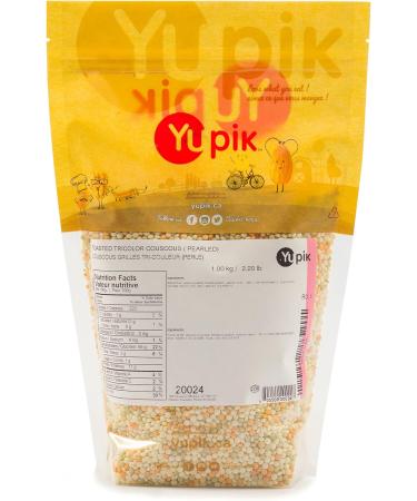 Yupik Toasted Pearl Tricolor Couscous 1kg 6 Count Toasted Pearl Tricolor 6 kg - Buy Online on GoSupps.com